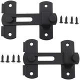 Rotating Door Latch Lock