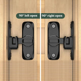Multi-Angle Sliding Door Lock