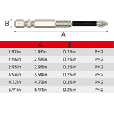 Eptchn Anti Slip Screwdriver Bits for Dry Wall