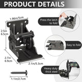 Woyuosn Self-Locking Folding Hinges for Furniture Support