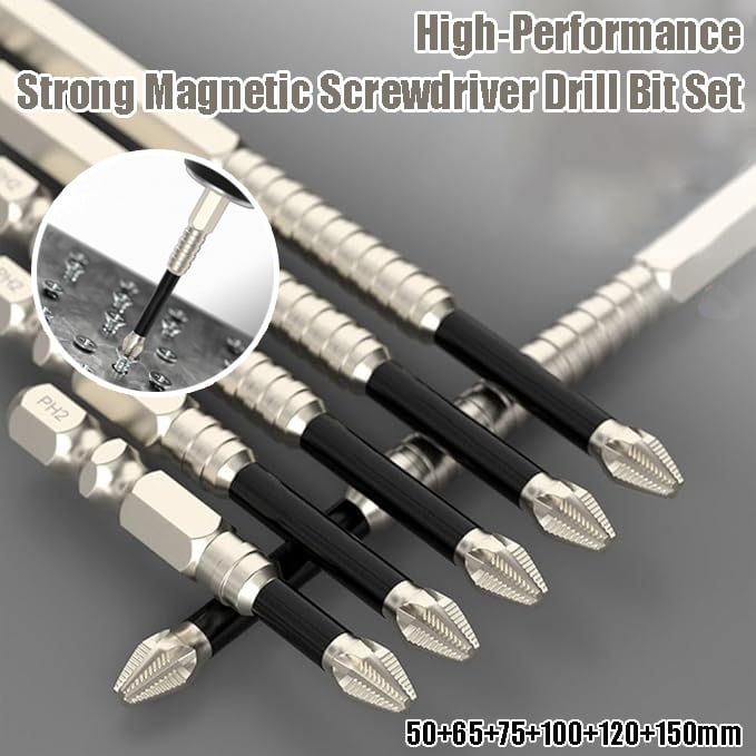 Eptchn Anti Slip Screwdriver Bits for Dry Wall