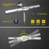 Versatile 24-in-1 Ratchet Screwdriver Set