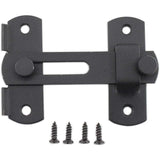 Rotating Door Latch Lock