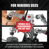 Dad's favorite gadget-49% OFF 🔥 11-in-1 Ratchet Screwdriver Set 🔧