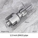 Woyuosn Dual Function Pipe Threader for 1/2″ & 3/4″