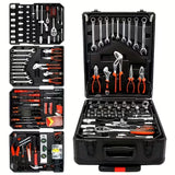 BOURVILL 899-Piece Tool Kit with Rolling Case — Chrome Vanadium Steel